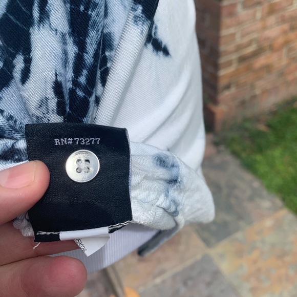 🏷️ Rock & Republic Hi Low Tie Dye Top S - Picture 8 of 9